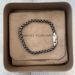 David Yurman Box Chain Bracelet 5mm